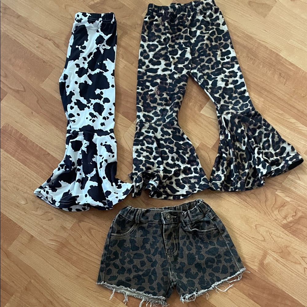 Stylish Kids Animal Print Bottoms Set